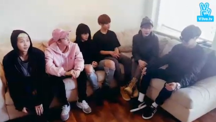 BTS Checks In With Fans Via Live Broadcast While On Vacation In Norway