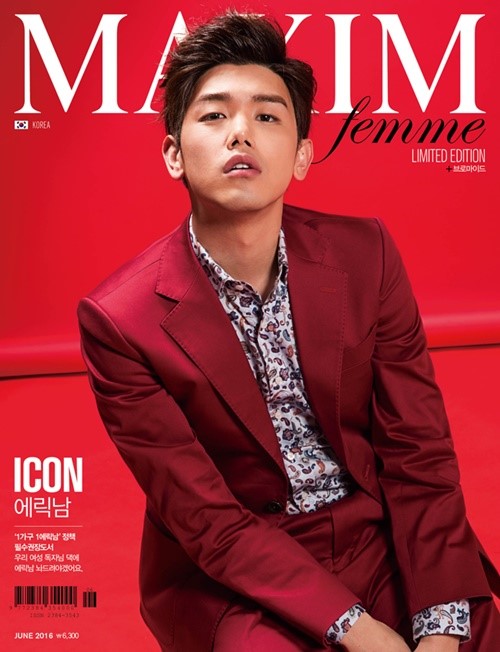 Eric Nam Changes His Good Boy Image To Sexy For MAXIM Femme