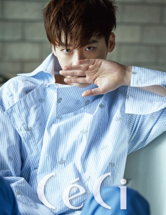 Lee Jong Suk Is After Your Heart For CéCi Magazine