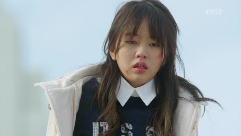 Kim So Hyun dalam drama Page Turner
