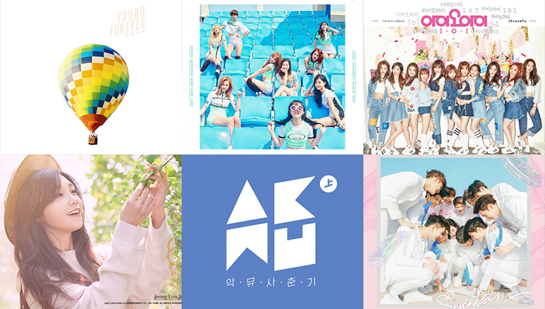 Weekly K-Pop Music Chart 2016 - May Week 3