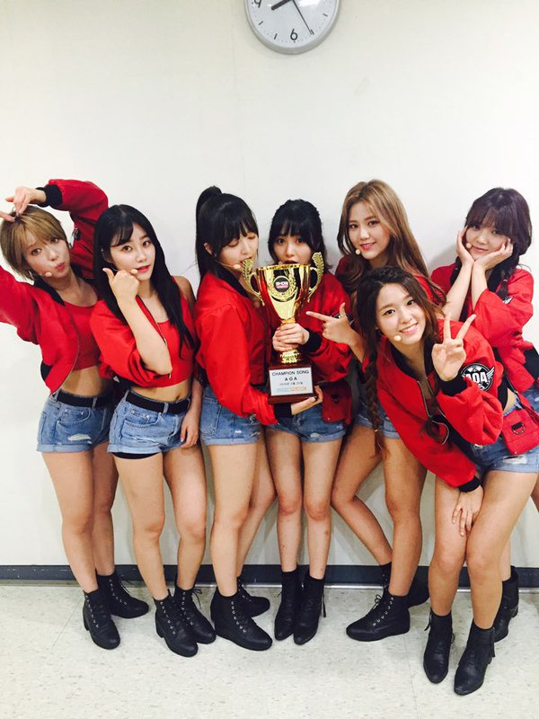 AOA Grabs 2nd Win For “Good Luck” On “Show Champion,” Performances By SEVENTEEN, MONSTA X, And More