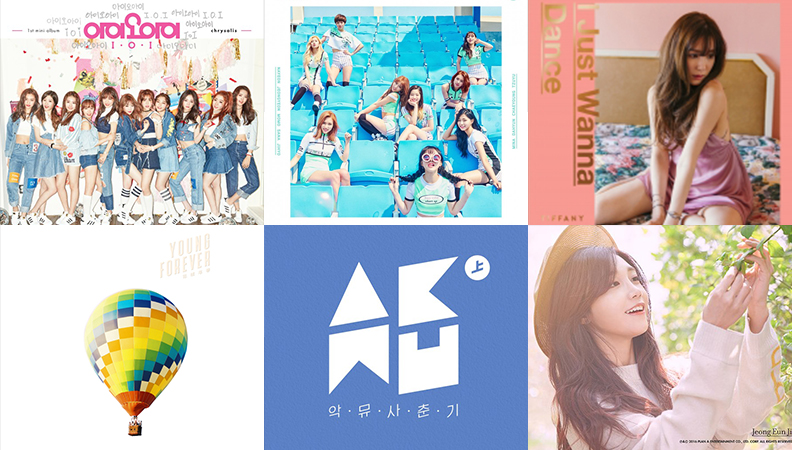 Weekly K-Pop Music Chart 2016 – May Week 4