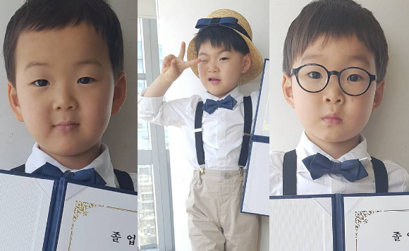 Song Triplets Show Off “The Return of Superman” Diplomas From Fans