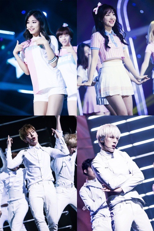 Members Of TWICE And MONSTA X Start Off 'Inkigayo' Special MC Plans For June