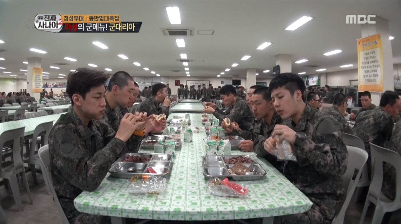 Watch: GOT7's Jackson And BamBam Devour Famous Military Burgers On 'Real Men'
