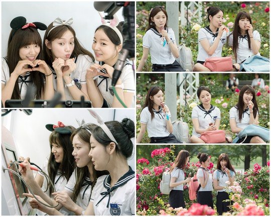 Park Shin Hye, Lee Sung Kyung, And Moon Ji In Are Cute High School Girls In 