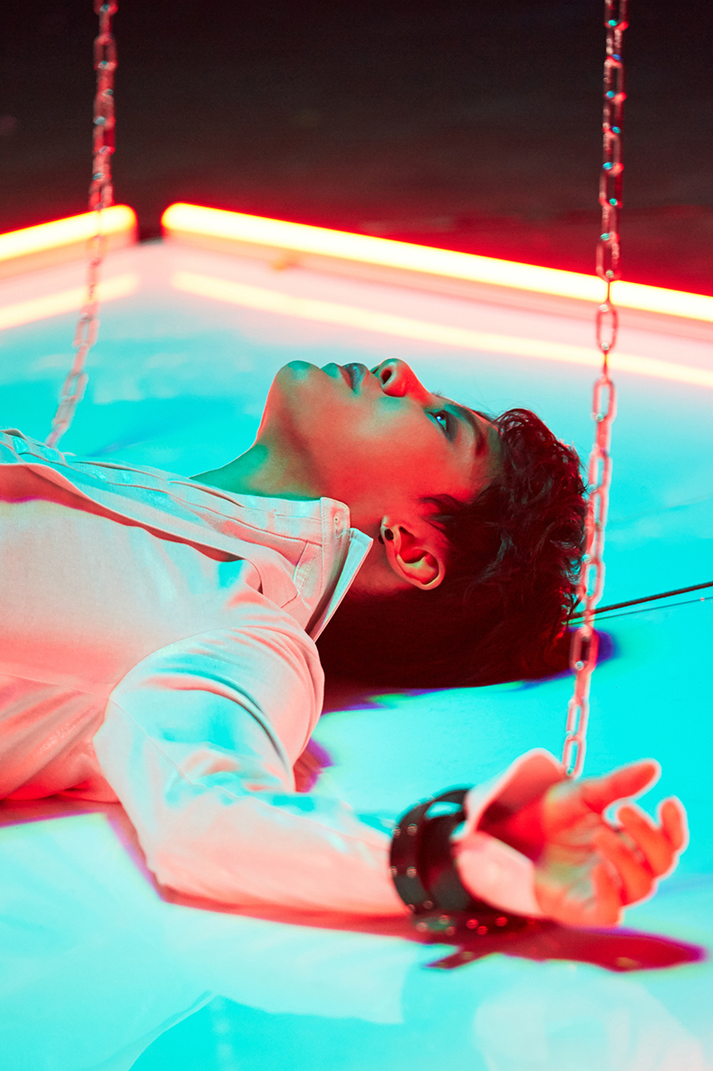 Exclusive: Behind-The-Scenes Look At XIA's 'Rock The World' Music Video Filming