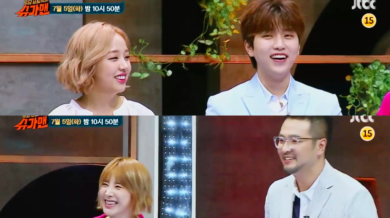 Baek A Yeon And B1A4’s Sandeul To Face Off Against Seo In Young And Kim Tae Woo On “Sugar Man”