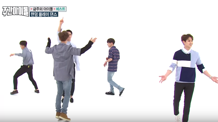 Watch: BEAST Puts The Random In Random Play Dance On 'Weekly Idol'