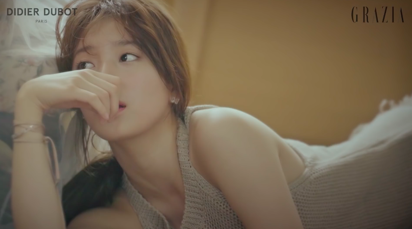 Suzy Talks About Initial Awkwardness With Kim Woo Bin And More In Grazia Magazine