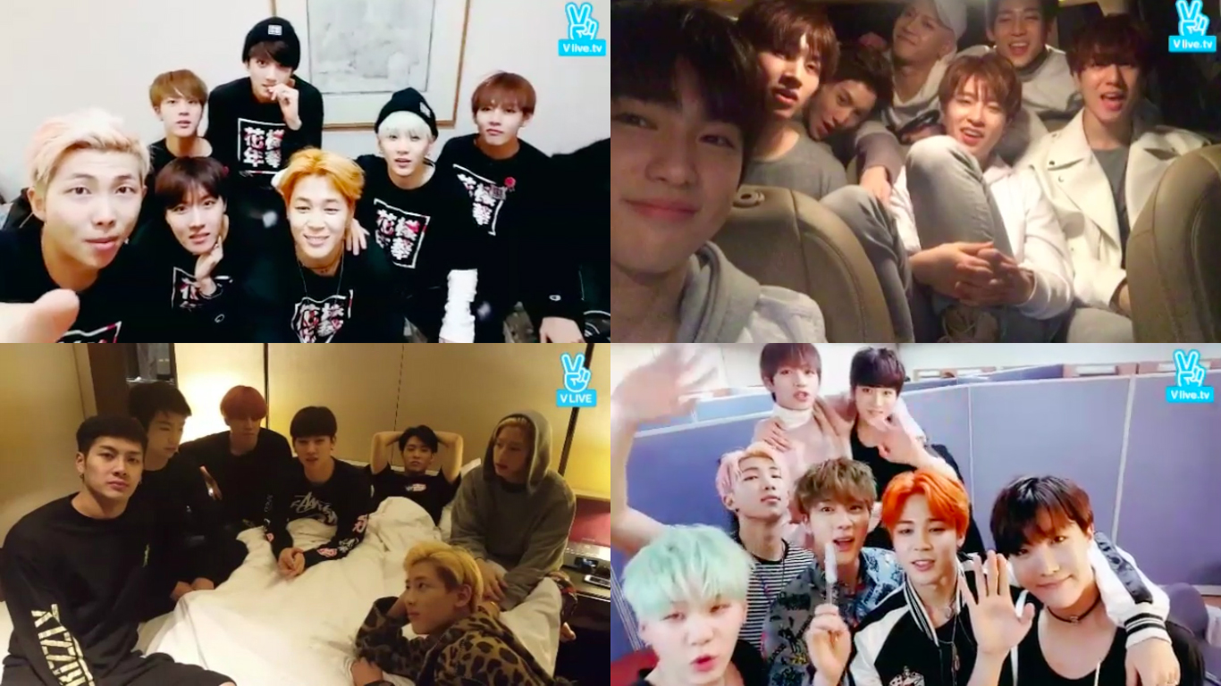 BTS And GOT7 Talk About Their Most Memorable V App Broadcasts And Accidents During Shows
