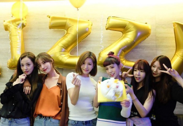 After School's Lizzy Celebrates Her Birthday With Former And Current Members