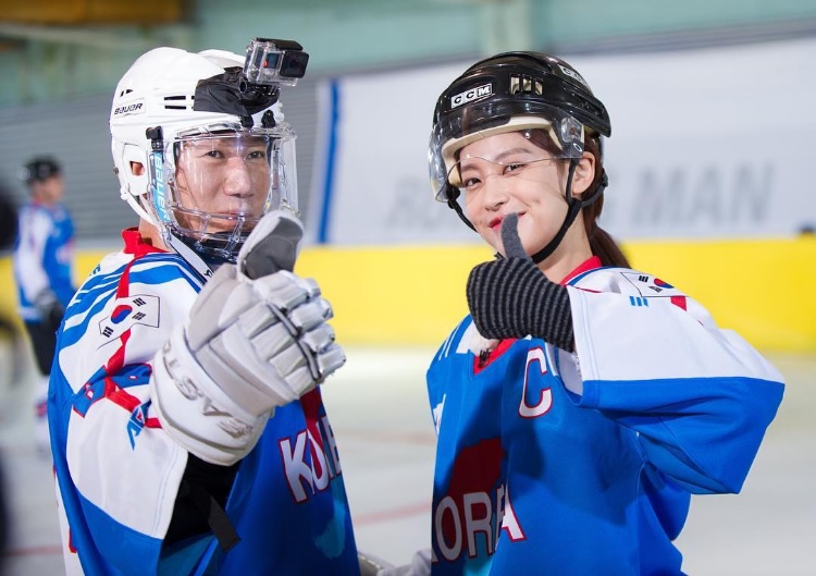 'Running Man' Members Transform Into Ice Hockey Athletes