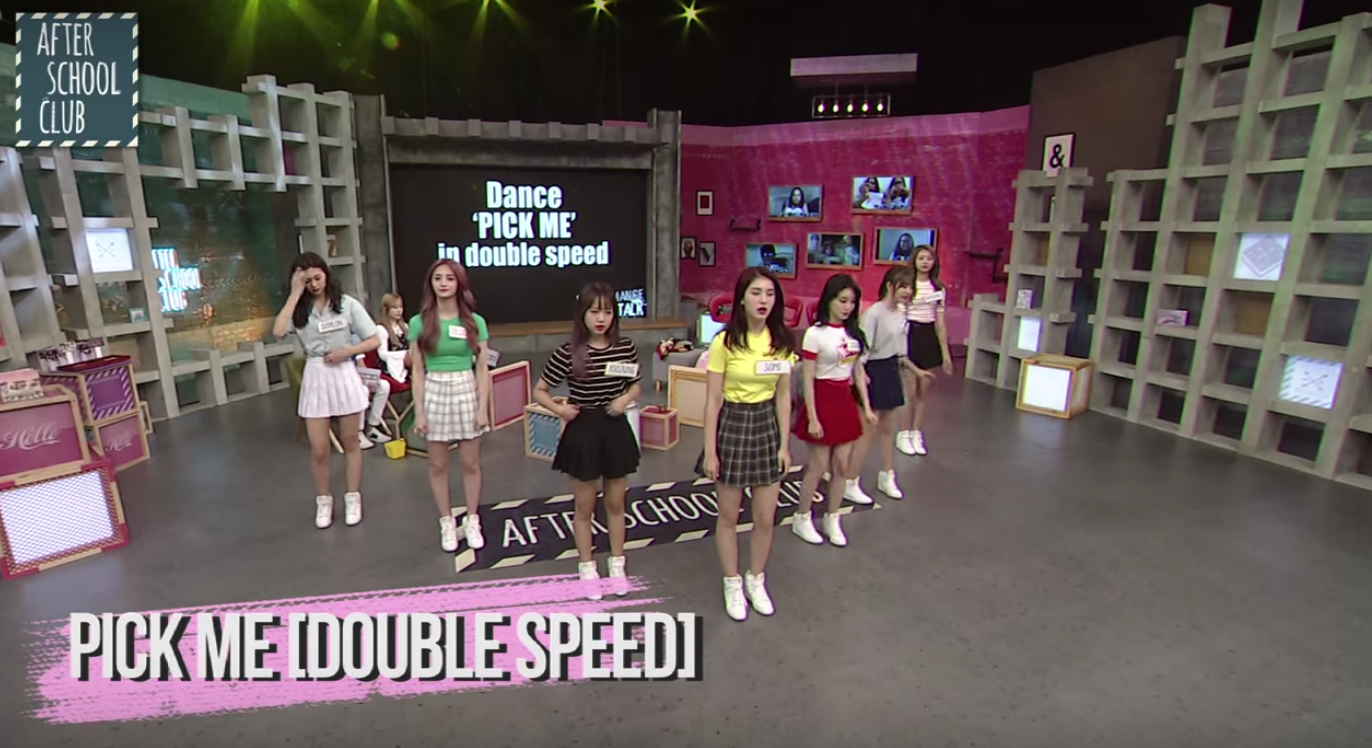 Watch: I.O.I Sub-Unit Gives Flawless Performances Of 'Pick Me' And 'Whatta Man' At 2x Speed