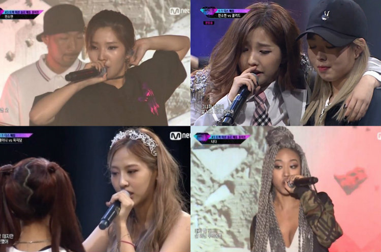 Watch: 'Unpretty Rapstar 3' Diss Battles Bring Out The Wedding Dress, 'Produce 101' Uniform, and Elimination