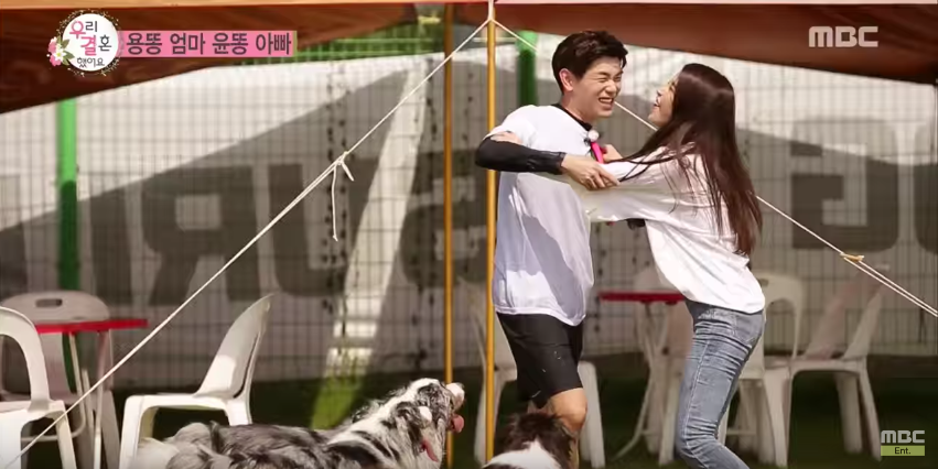 Watch: Eric Nam Tries To Give Solar A Wet Hug After Petsitting Nicole’s Dogs