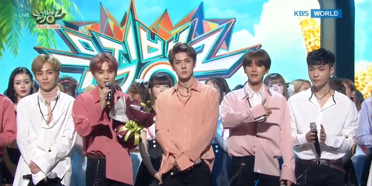 Watch: EXO Gets 2nd Win For 'Lotto' On 'Music Bank,' Performances By VIXX, NCT DREAM, Triple T, And More