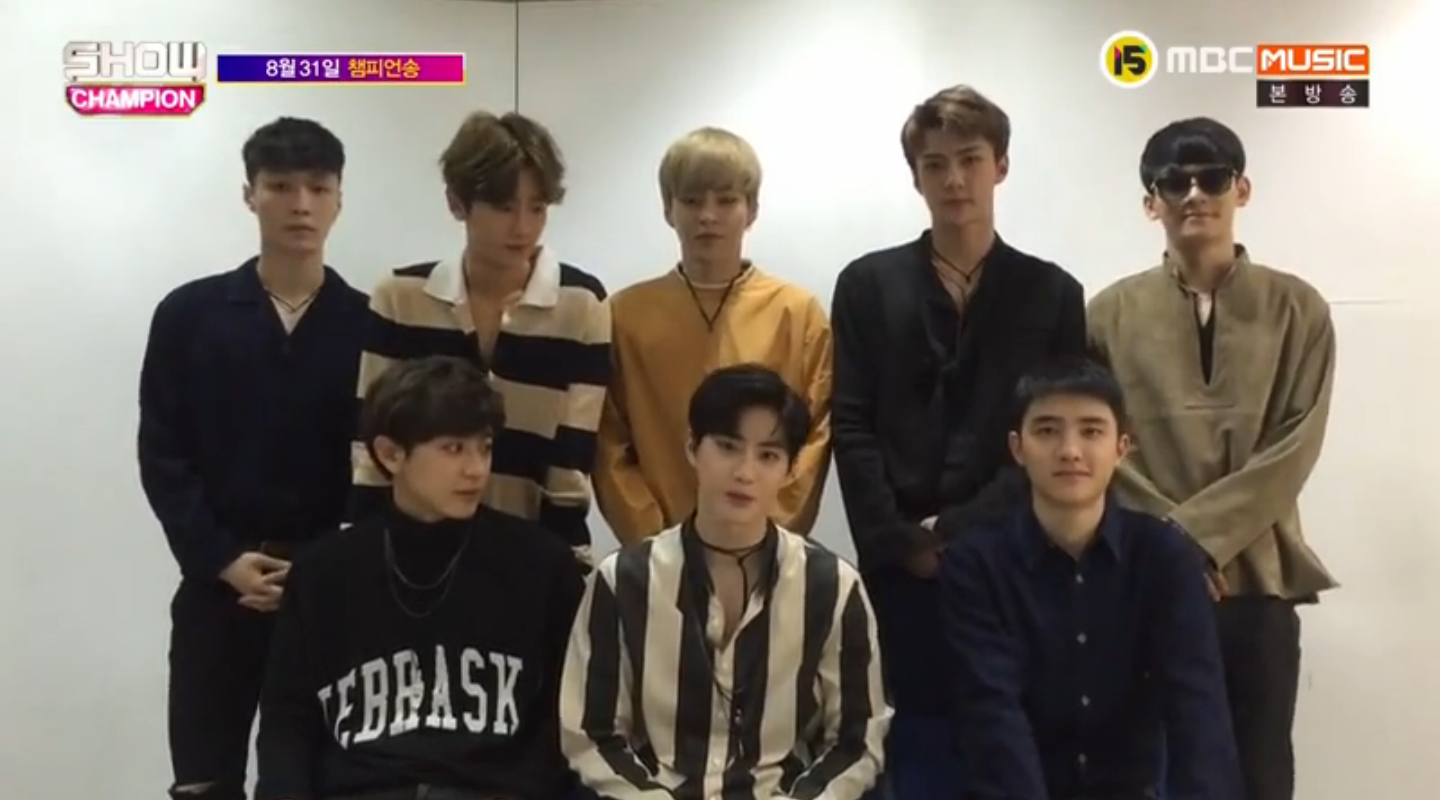 EXO Takes 4th Win For 'Lotto' On 'Show Champion'