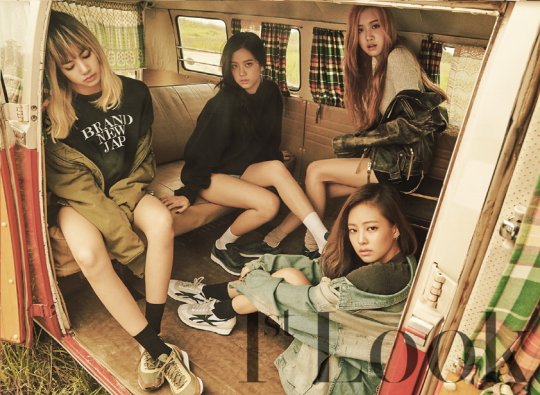 BLACKPINK Hits The Road In First Magazine Photo Shoot With 1st Look