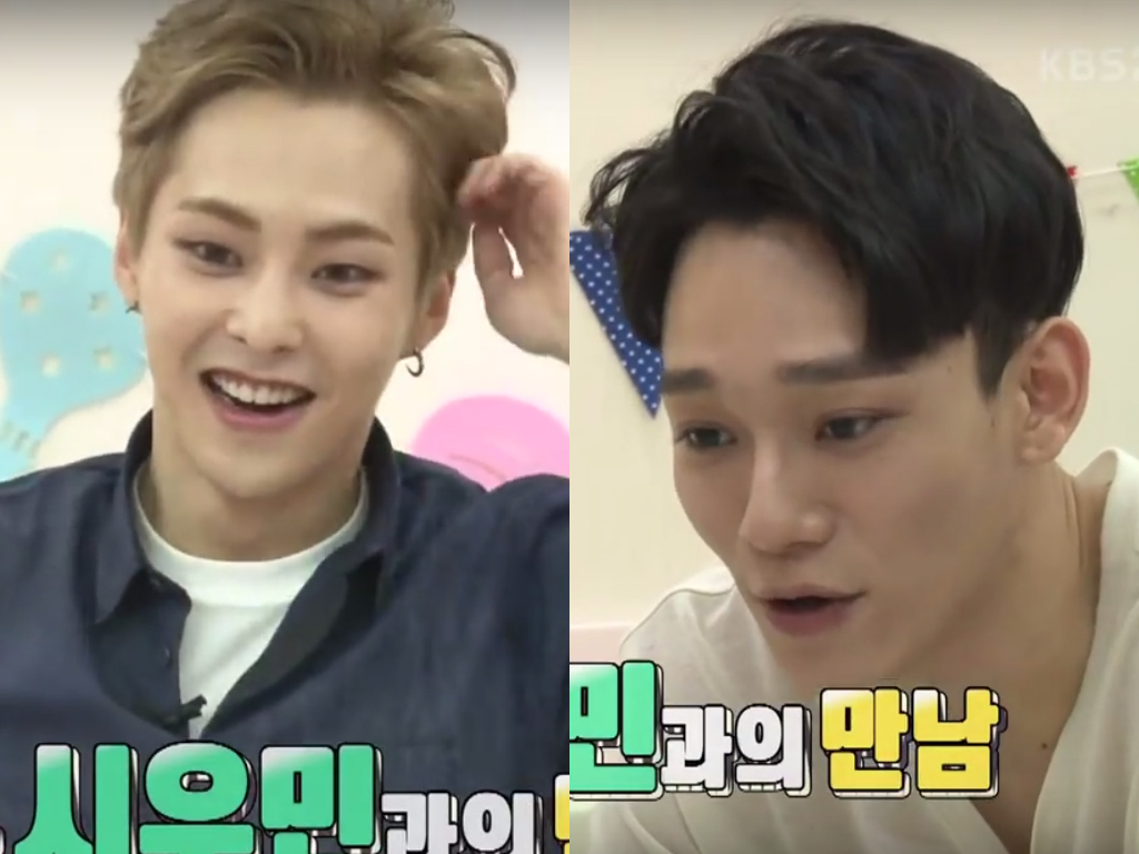 Watch: EXO's Xiumin And Chen Surprise SoDa Siblings In 'The Return Of Superman' Preview
