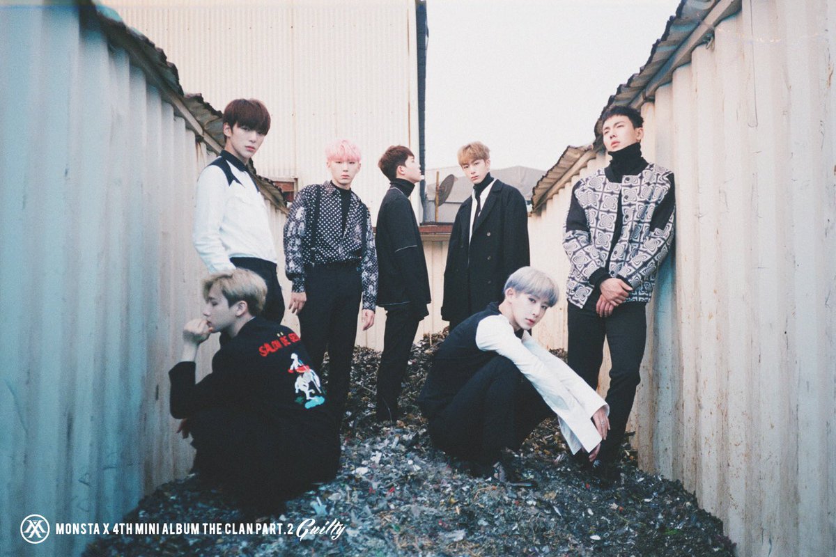 Update: MONSTA X Shares Album Preview For 'The Clan Part.2 Guilty'