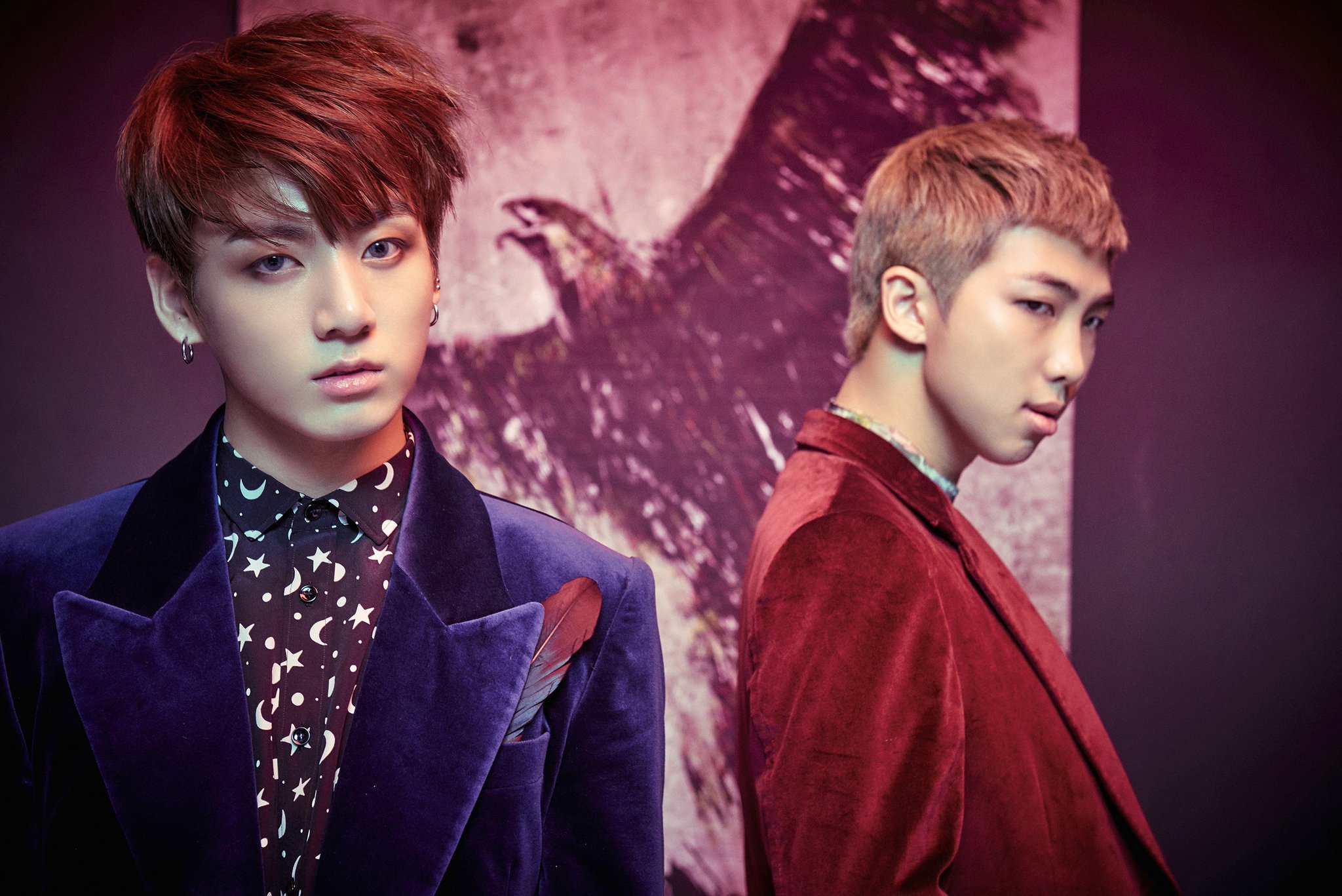 BTS Shares Concept Photos Of Jungkook And Rap Monster For Return With 'WINGS'