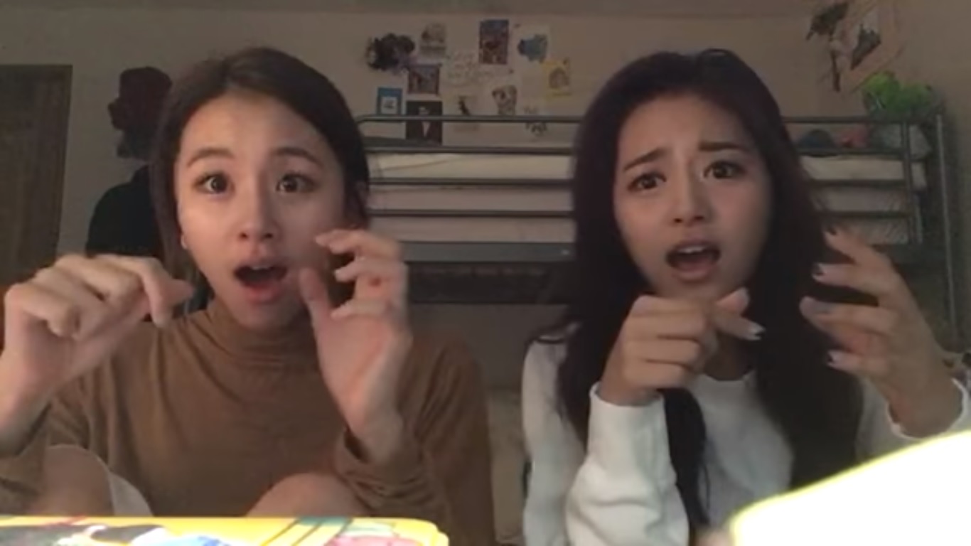 Watch: TWICE's Chaeyoung And Tzuyu Catch The 'Pen Pineapple Apple Pen' Fever