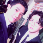 Former MBLAQ Members Lee Joon And Park Sang Hyun Reunite On Set Of “Woman With A Suitcase”