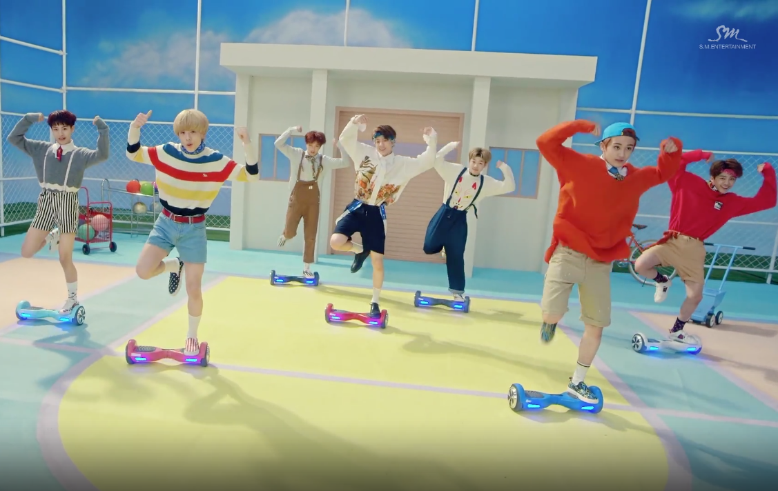 NCT Dream Shows Off Impressive Hoverboarding Skills In 