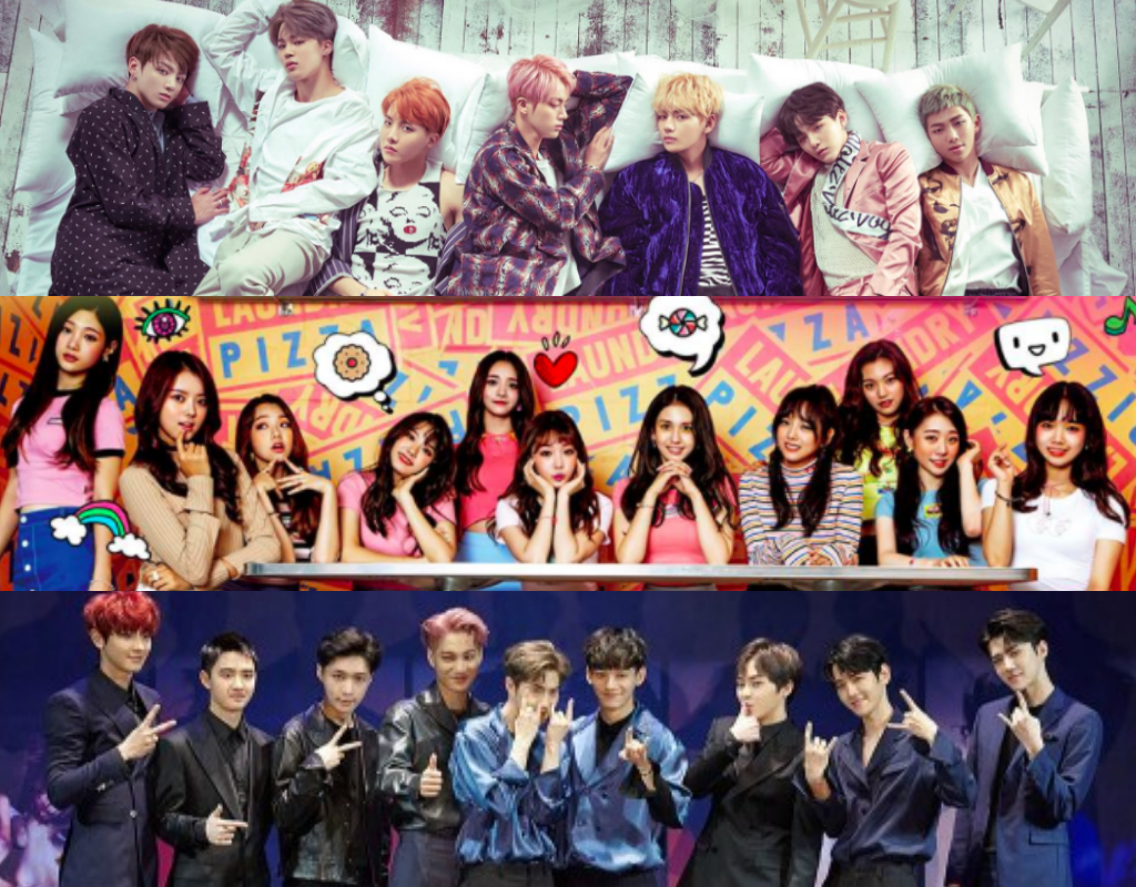 BTS, I.O.I, EXO, And More Vote For The Best Of The Best Among K-Pop Groups
