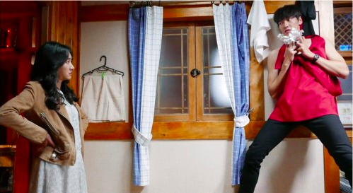 Kim Young Kwang Rocks The Shirtless Apron Look In 'The Man Living In Our House' Stills