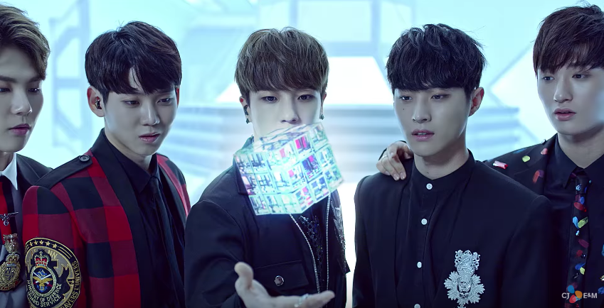 Watch: BOYS24's Unit Yellow Gives Their All In Sci-Fi-Inspired MV For 'E'