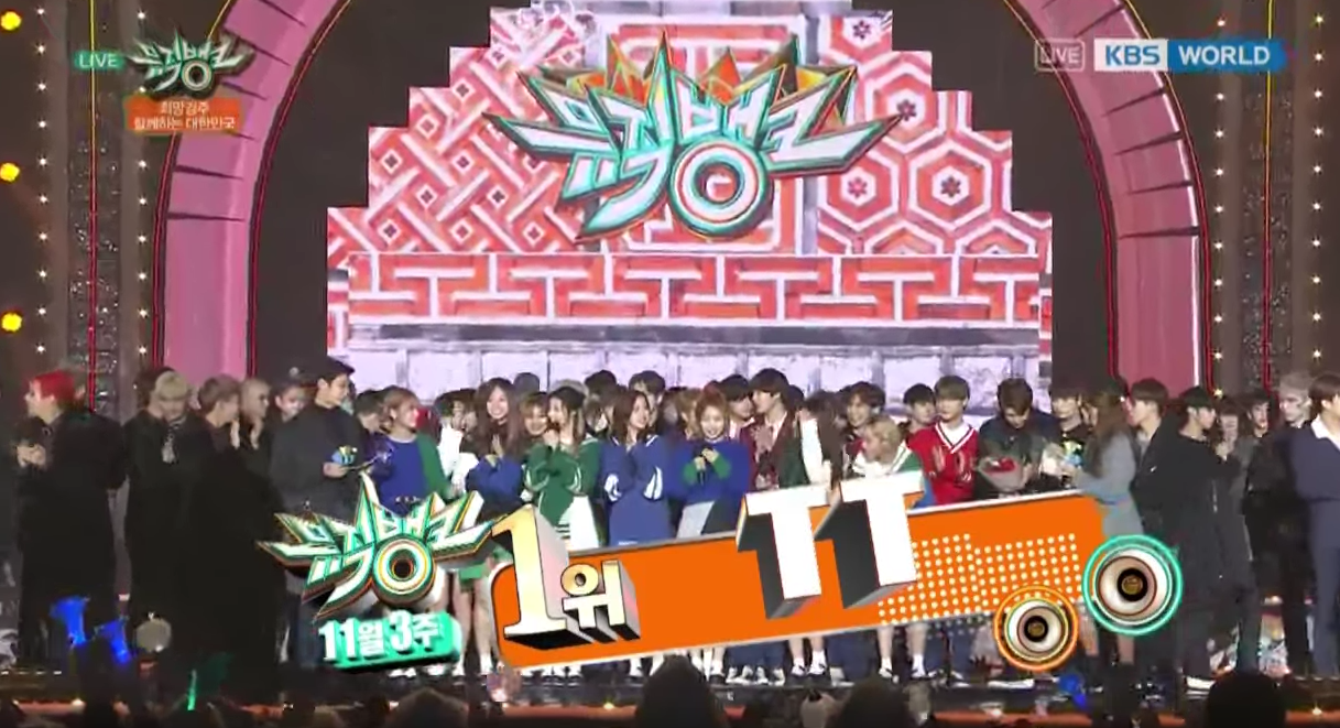Watch: TWICE Gets 9th Win With 'TT' On 'Music Bank,' Performances By SHINee, BTS, B.A.P, And More