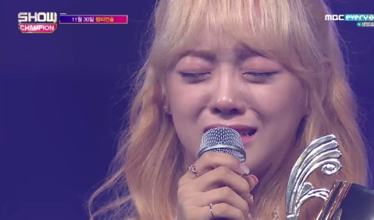Watch: Kim Sejeong Takes 1st Win For 'Flower Way' On 'Show Champion' + Performances By B1A4, Hyorin, B.A.P, ASTRO, And More