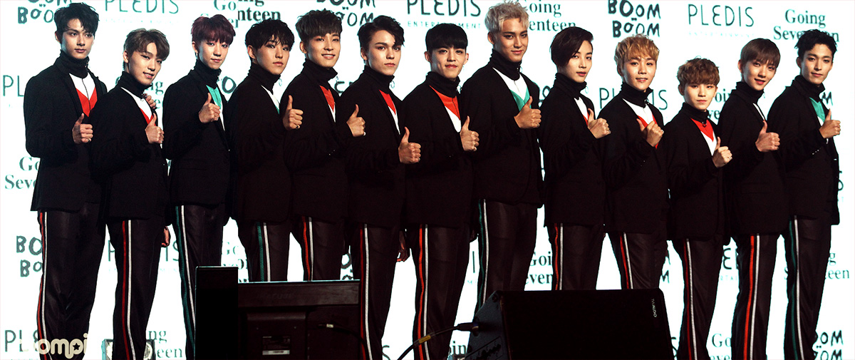Exclusive: SEVENTEEN Are Cute And Adorable At 'Going Seventeen' Press Conference