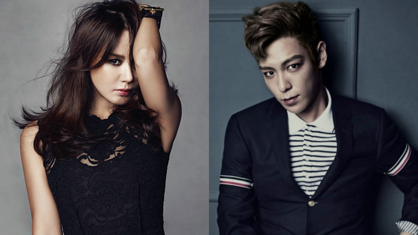 Uhm Jung Hwa And BIGBANG's T.O.P To Reunite At 2016 SBS Gayo Daejun