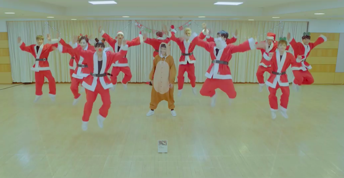 Watch: SEVENTEEN Celebrates The Holidays With Fun 'Santa Version' Of 'BOOMBOOM'