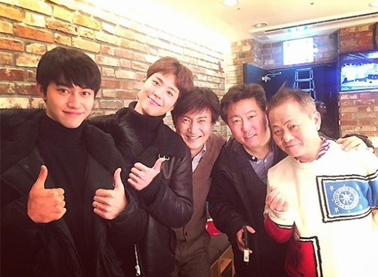 Park Bo Gum, Kwak Dong Yeon, And Ahn Nae Sang Have Mini 'Moonlight Drawn By Clouds' Reunion