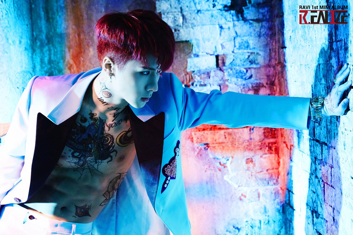 Update: VIXX's Ravi Reveals Track List For Solo Mini Album 'R.EAL1ZE'