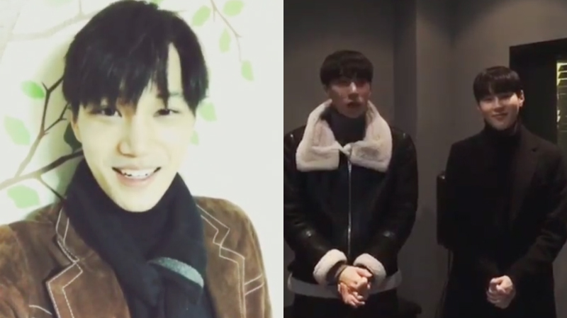 Watch: EXO's Kai + HOTSHOT's Timoteo And Sungwoon Show Support For Best Friend Ravi's First Solo Album