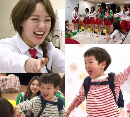I.O.I Competes To Become Children’s Favorite On “The Return of Superman”
