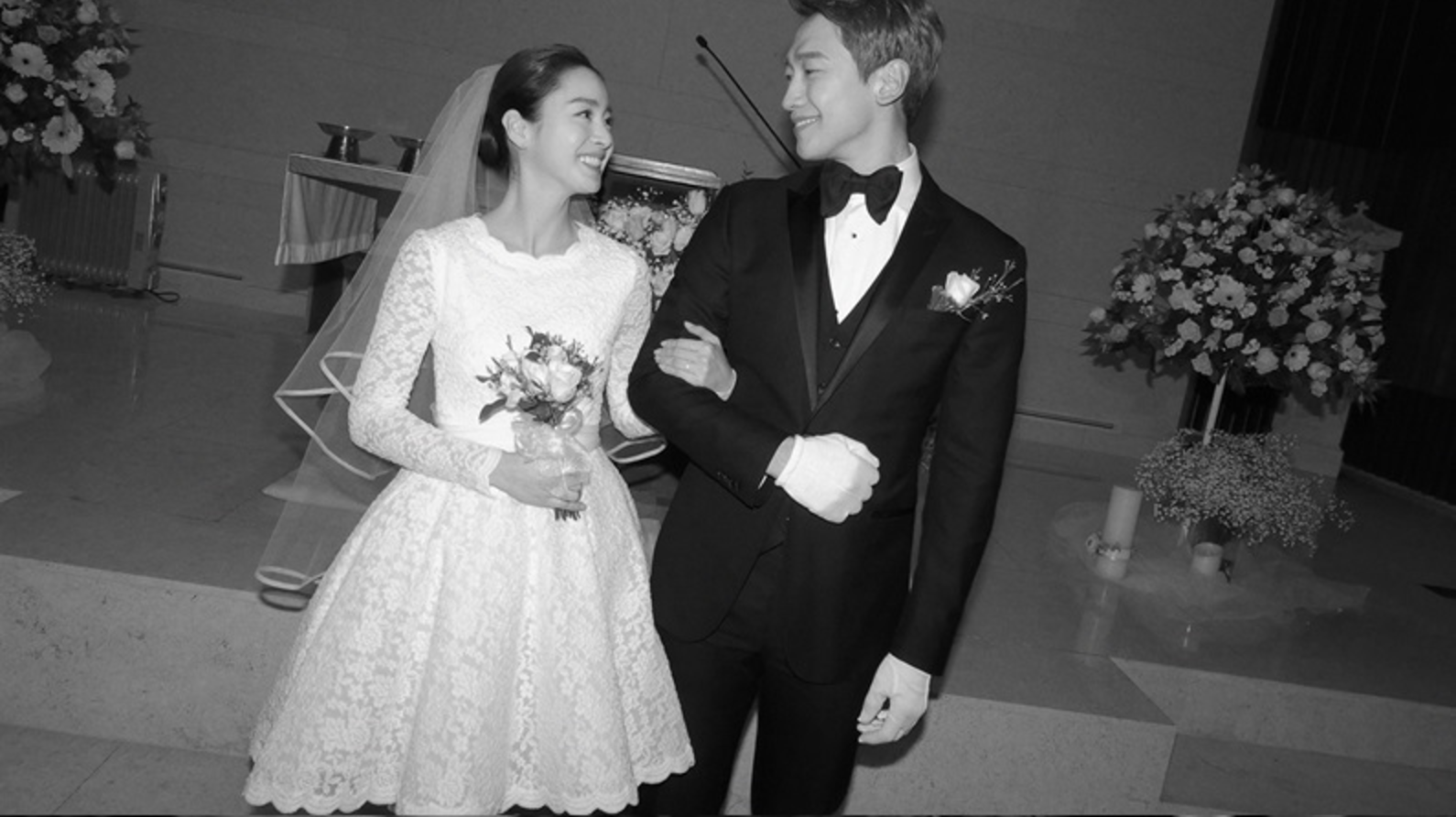 Rain dan Kim Tae Hee / Soompi.com