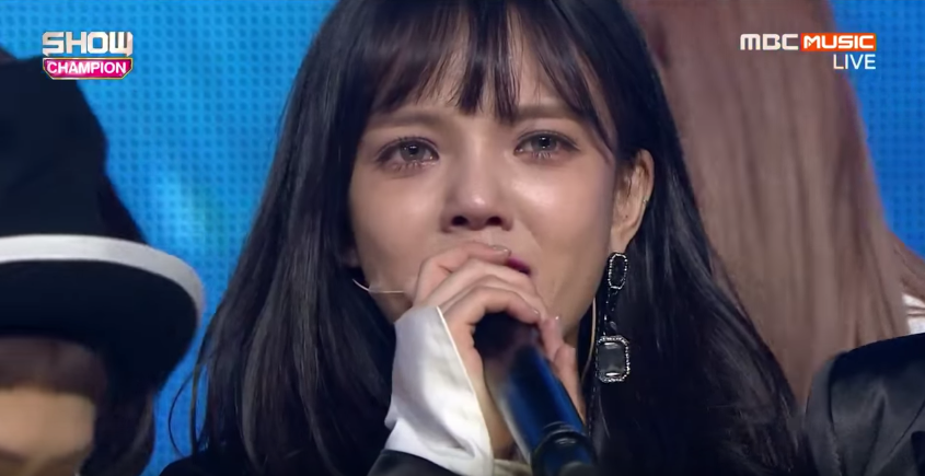 AOA's Jimin Talks About Her Tears After 'Show Champion' Win