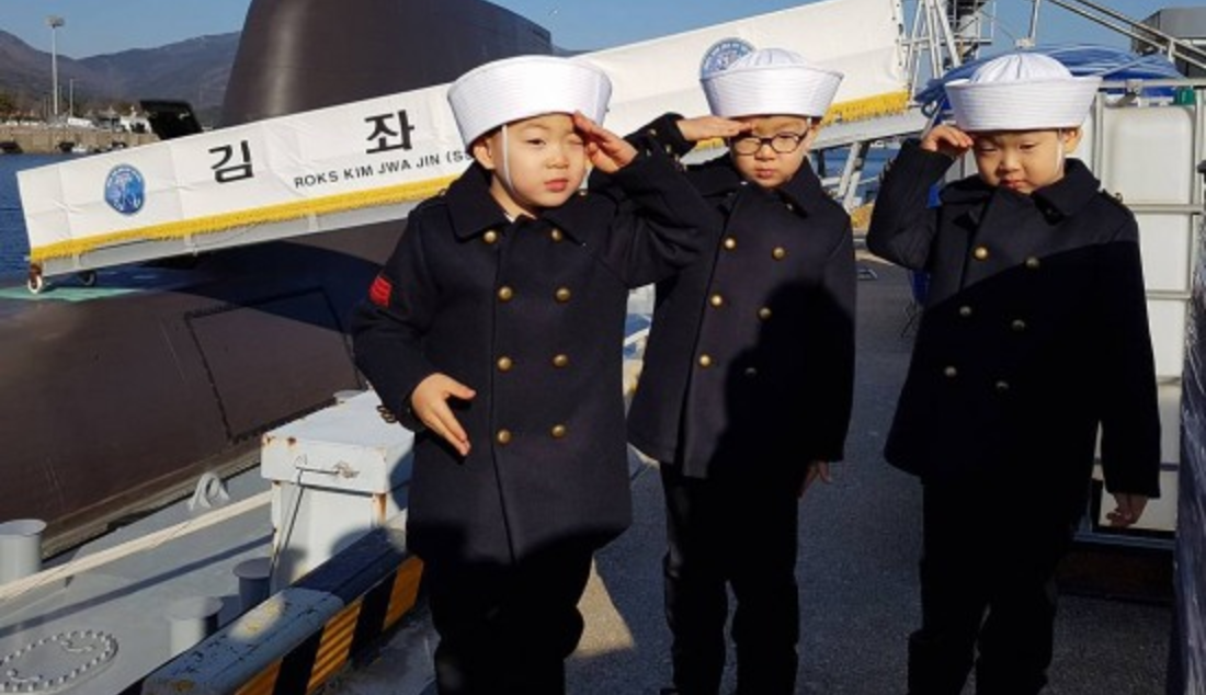 Daehan, Minguk, And Manse Are Dapper Sailors In New Update From Song Il Gook