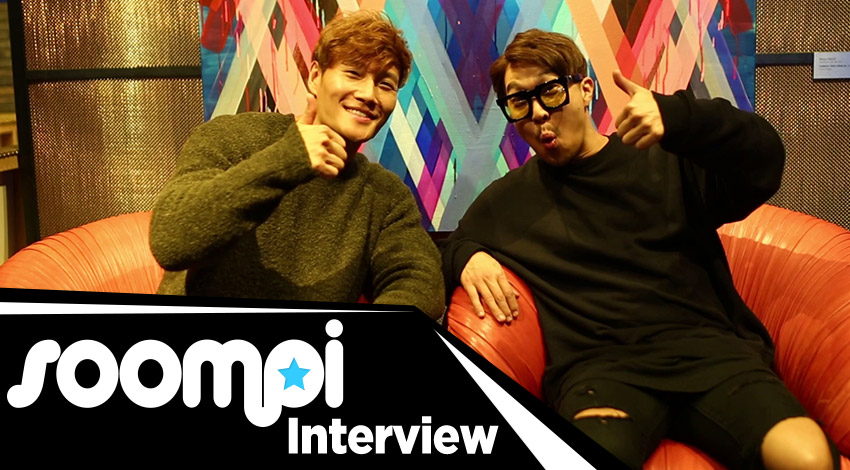 Exclusive: Running Man's Kim Jong Kook And Haha Take On The Bromance Game