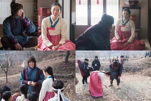 Yoon Kyun Sang And Chae Soo Bin Are Adorable Together Even When Filming Tense Scenes