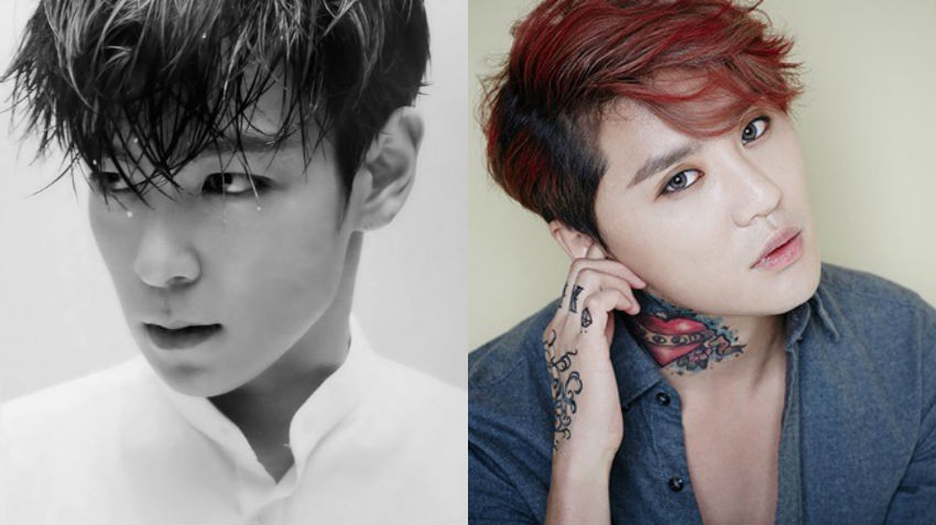 BIGBANG's T.O.P And JYJ's Kim Junsu Officially Enlist In The Army