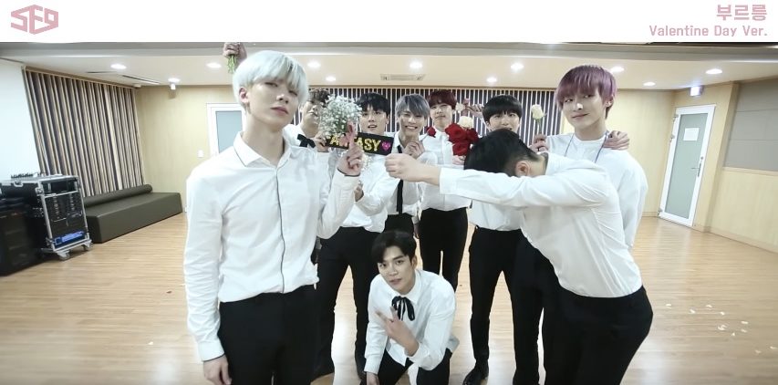 Watch: SF9 Wants To Be Your Valentine In Special “Roar” Dance Practice Video