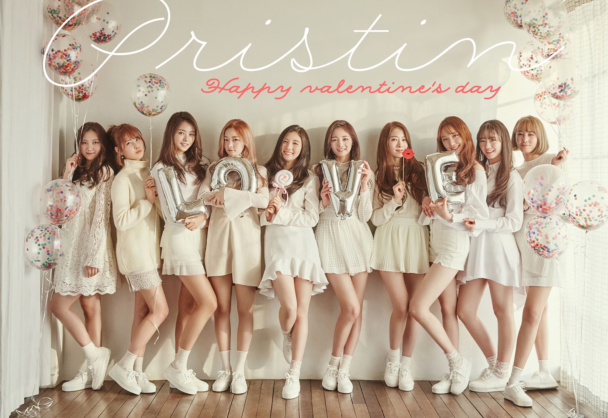 PRISTIN Wishes Fans A Happy Valentine's Day With Gorgeous New Photos